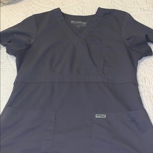 Grey’s Anatomy Gray Scrub Top - Women’s Medium